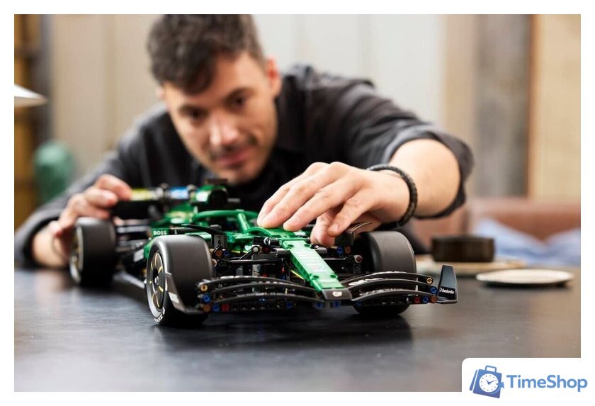 Конструктор LEGO Technic 42240 Aston Martin Aramco AMR25 F1 - Изображение №14 — Интернет-магазин Time-Shop