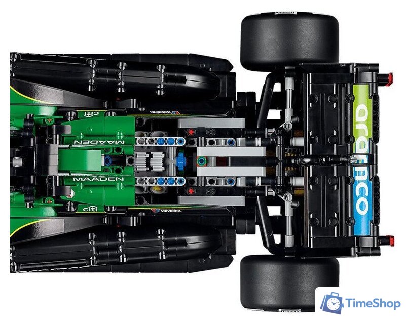 Конструктор LEGO Technic 42240 Aston Martin Aramco AMR25 F1 - Изображение №6 — Интернет-магазин Time-Shop