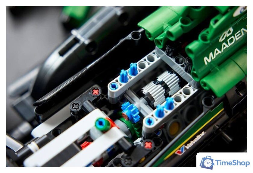 Конструктор LEGO Technic 42240 Aston Martin Aramco AMR25 F1 - Изображение №10 — Интернет-магазин Time-Shop