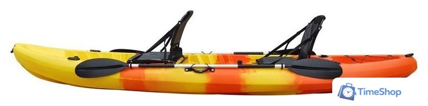 Байдарка BarrakuDA SOT385 (желтый/красный) - Изображение №2 — Интернет-магазин Time-Shop