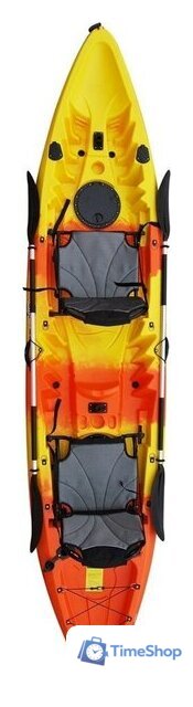 Байдарка BarrakuDA SOT385 (желтый/красный) - Изображение №3 — Интернет-магазин Time-Shop