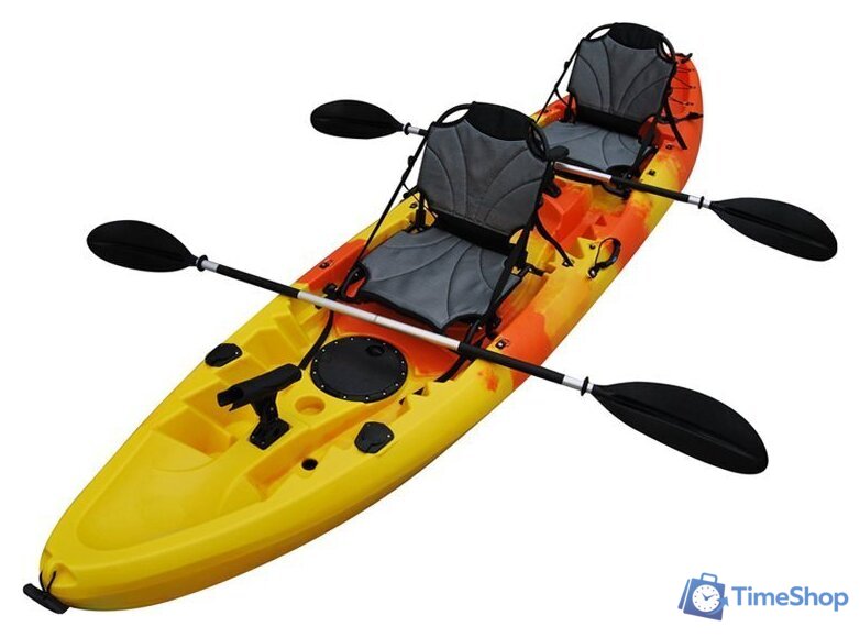 Байдарка BarrakuDA SOT385 (желтый/красный) - Изображение №1 — Интернет-магазин Time-Shop