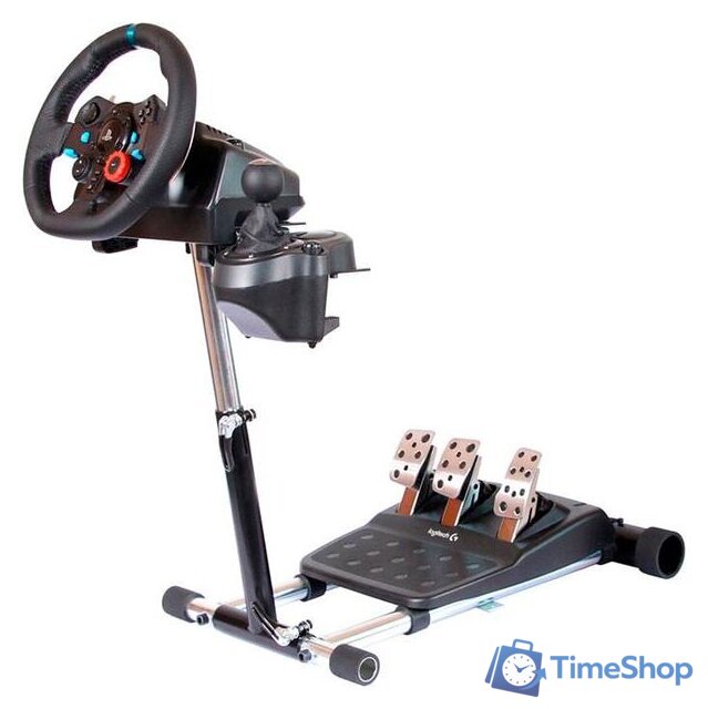 Стойка для автосимуляторов Wheel Stand Pro Deluxe V2 для рулей Logitech G29/G920/G27/G25 - Изображение №1 — Интернет-магазин Time-Shop