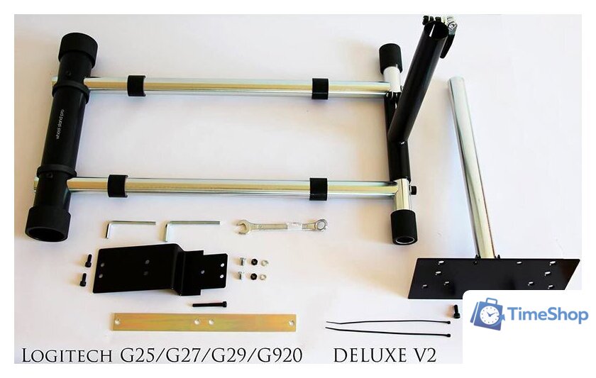 Стойка для автосимуляторов Wheel Stand Pro Deluxe V2 для рулей Logitech G29/G920/G27/G25 - Изображение №7 — Интернет-магазин Time-Shop