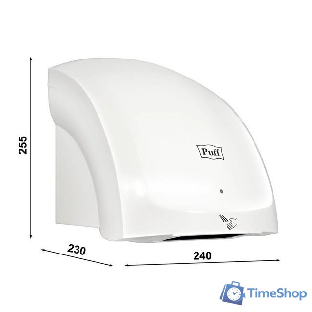 Сушилка для рук Puff 8817 - Изображение №12 — Интернет-магазин Time-Shop