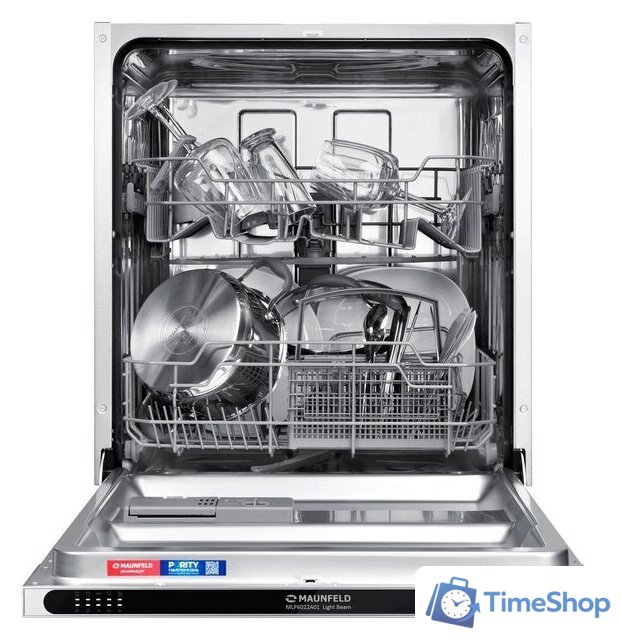 Встраиваемая посудомоечная машина MAUNFELD MLP6022A01 Light Beam - Изображение №2 — Интернет-магазин Time-Shop