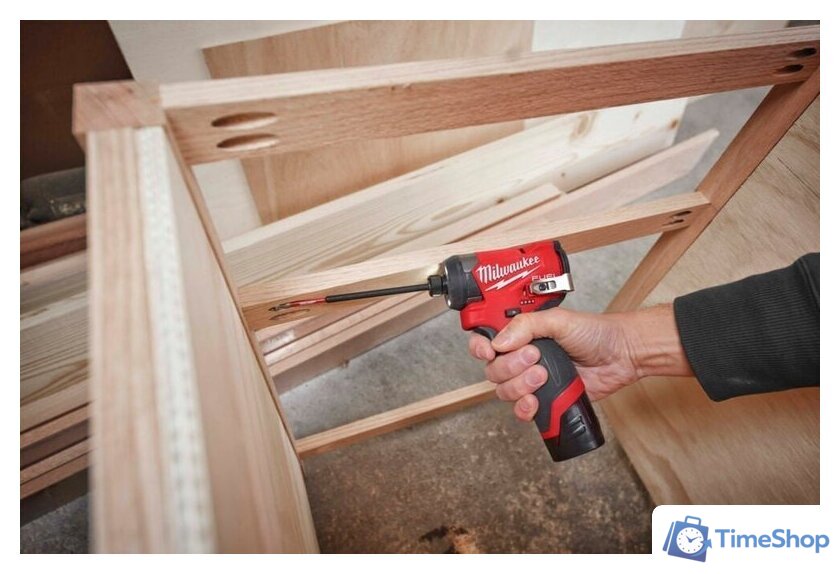 Винтоверт Milwaukee M12 FUEL M12FID2-202X 4933479877 (с 2-мя АКБ, кейс) - Изображение №11 — Интернет-магазин Time-Shop