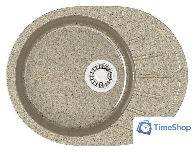 Кухонная мойка MARRBAXX Карельский камень модель 10/Q5 F010Q005 (песочный) - Изображение №1 — Интернет-магазин Time-Shop