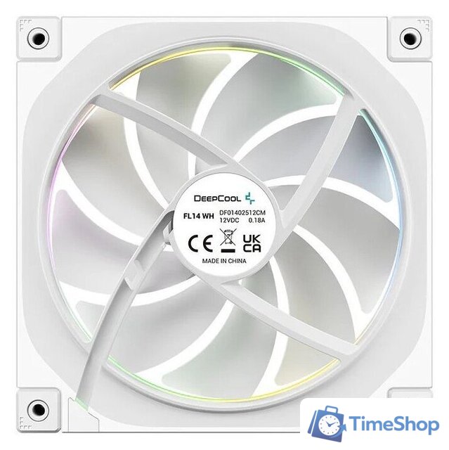 Вентилятор для корпуса DeepCool FL14 WH R-FL14-WHAPN1-G - Изображение №3 — Интернет-магазин Time-Shop