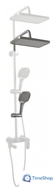 Душевая система  Filarete Retta FL2030 (графит) - Изображение №2 — Интернет-магазин Time-Shop