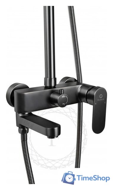 Душевая система  Filarete Retta FL2030 (графит) - Изображение №4 — Интернет-магазин Time-Shop