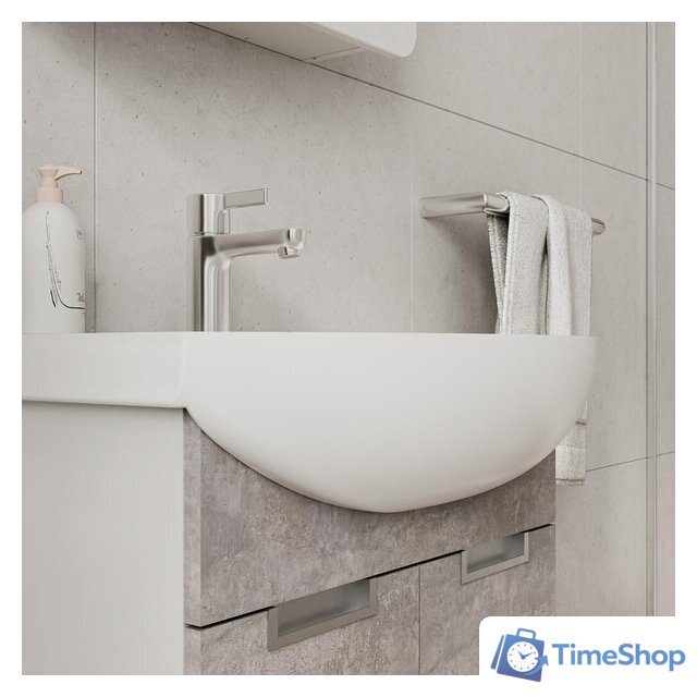  Volna Тумба под умывальник Vario Z 50.2D Рива (бетон, напольная) - Изображение №4 — Интернет-магазин Time-Shop