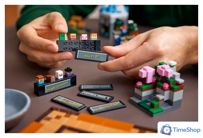 Конструктор LEGO Minecraft 21265 Верстак - Изображение №12 — Интернет-магазин Time-Shop