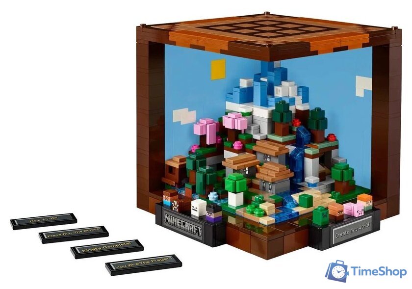 Конструктор LEGO Minecraft 21265 Верстак - Изображение №4 — Интернет-магазин Time-Shop