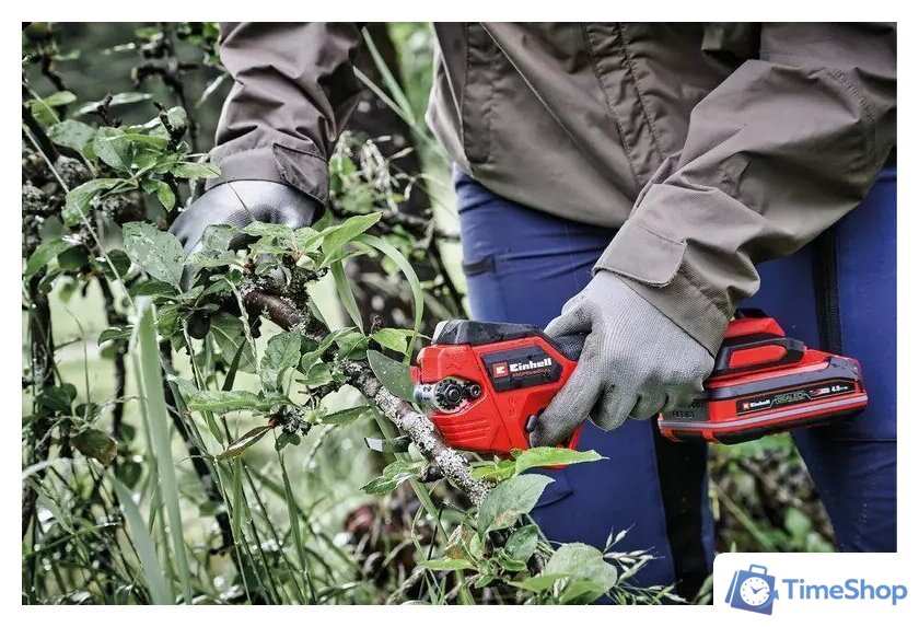 Секатор Einhell GP-LS 18/28 Li T BL-Solo 3408330 (без АКБ) - Изображение №5 — Интернет-магазин Time-Shop