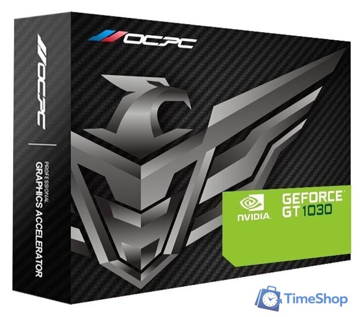 Видеокарта OCPC GeForce GT 1030 4GB DDR4 OCVNGT1030G4D4 - Изображение №3 — Интернет-магазин Time-Shop