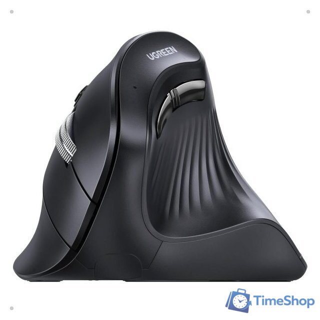 Вертикальная мышь Ugreen MU008 25444 (черный) - Изображение №1 — Интернет-магазин Time-Shop