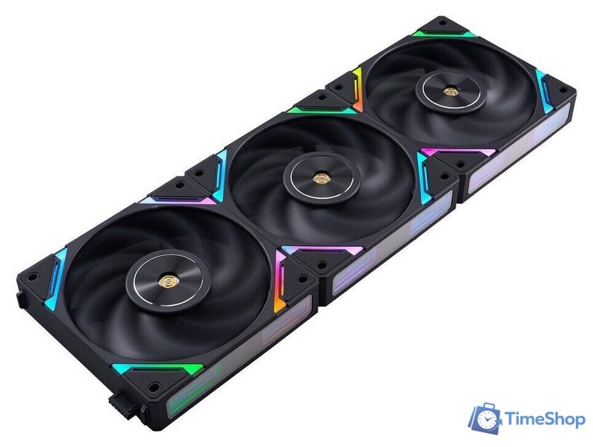 Комплект вентиляторов для корпуса 1stPlayer XF7 Reverse ARGB (3 шт, черный) - Изображение №2 — Интернет-магазин Time-Shop