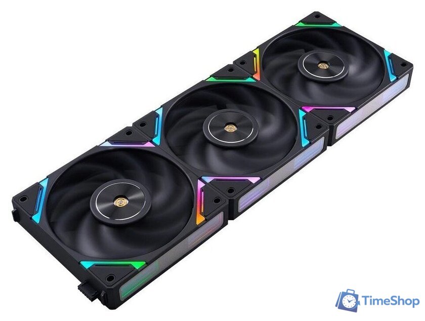 Комплект вентиляторов для корпуса 1stPlayer XF7 Reverse ARGB (3 шт, черный) - Изображение №7 — Интернет-магазин Time-Shop