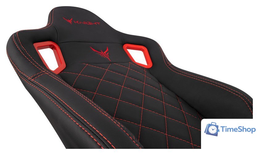 Игровое (геймерское) кресло Knight Titan (черный/красный) - Изображение №23 — Интернет-магазин Time-Shop