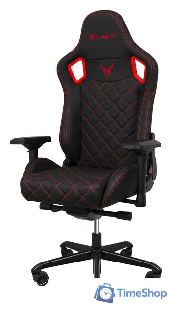 Игровое (геймерское) кресло Knight Titan (черный/красный) - Изображение №11 — Интернет-магазин Time-Shop