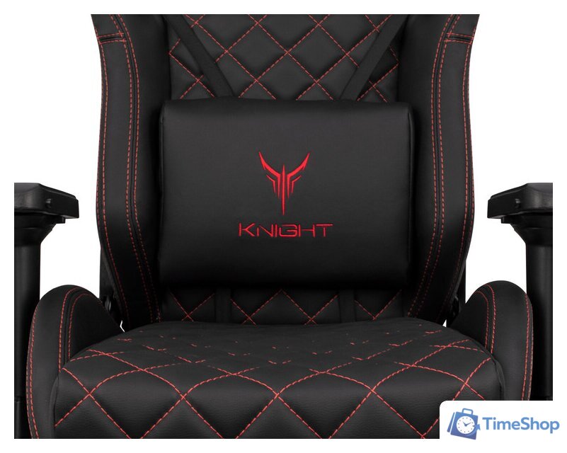 Игровое (геймерское) кресло Knight Titan (черный/красный) - Изображение №20 — Интернет-магазин Time-Shop