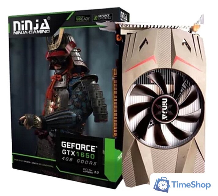 Видеокарта Sinotex Ninja GeForce GTX 1650 4GB GDDR6 NK165DF46F - Изображение №1 — Интернет-магазин Time-Shop