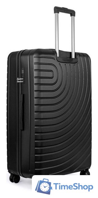 Чемодан-спиннер Solier STL1064 (XL, черный) - Изображение №3 — Интернет-магазин Time-Shop