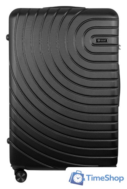 Чемодан-спиннер Solier STL1064 (XL, черный) - Изображение №1 — Интернет-магазин Time-Shop