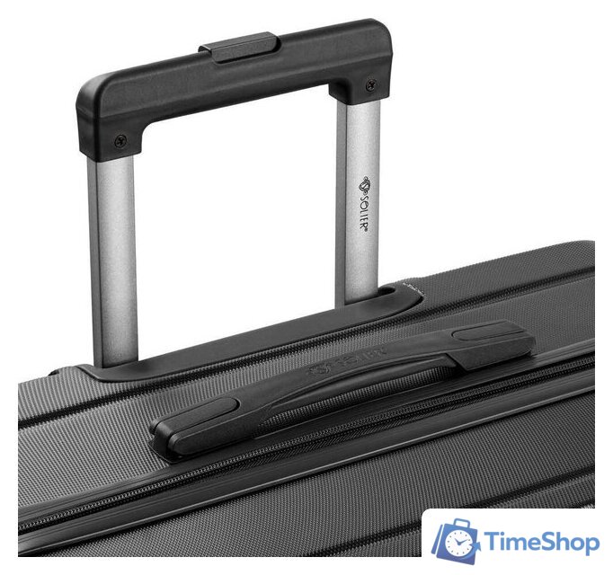 Чемодан-спиннер Solier STL1064 (XL, черный) - Изображение №5 — Интернет-магазин Time-Shop