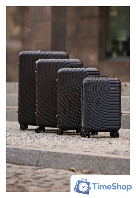 Чемодан-спиннер Solier STL1064 (XL, черный) - Изображение №8 — Интернет-магазин Time-Shop