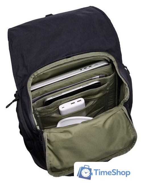 Городской рюкзак Thule Paramount Backpack 27L PARABP3216BLK (black) - Изображение №3 — Интернет-магазин Time-Shop