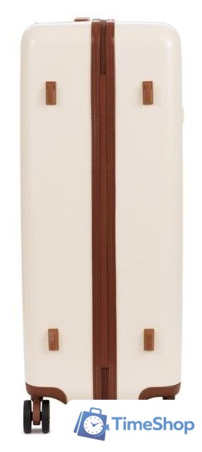 Чемодан-спиннер Bugatti Amelia 49716250 (бежевый) - Изображение №4 — Интернет-магазин Time-Shop