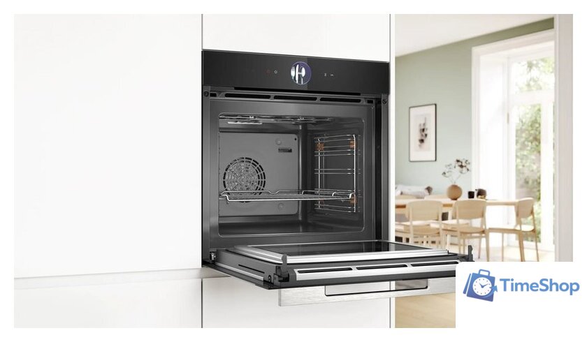 Электрический духовой шкаф Bosch Serie 8 HMG7361B1 - Изображение №4 — Интернет-магазин Time-Shop