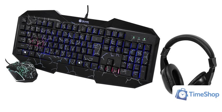 Игровой набор Оклик HS-HKM100G Imperial - Изображение №1 — Интернет-магазин Time-Shop