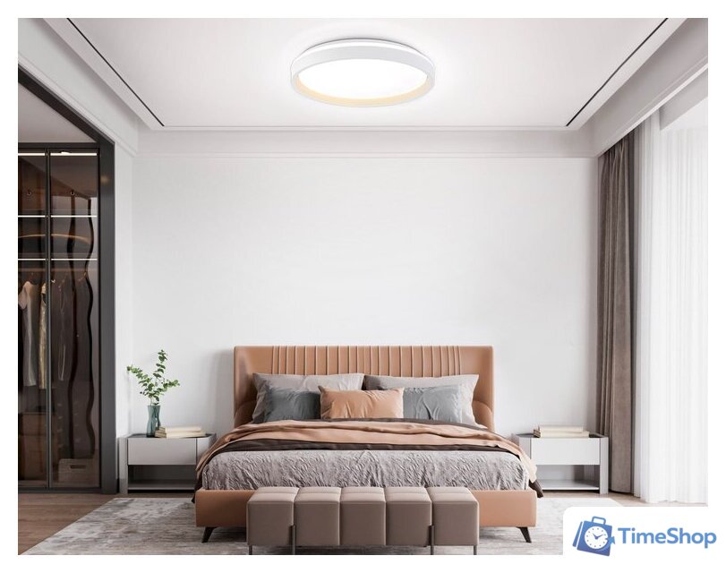 Припотолочная люстра Ambrella light Orbital FZ607 WH/GD (белый/золото) - Изображение №15 — Интернет-магазин Time-Shop