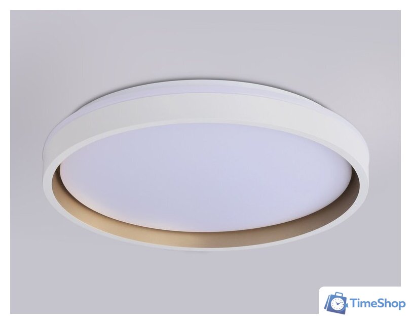 Припотолочная люстра Ambrella light Orbital FZ607 WH/GD (белый/золото) - Изображение №12 — Интернет-магазин Time-Shop