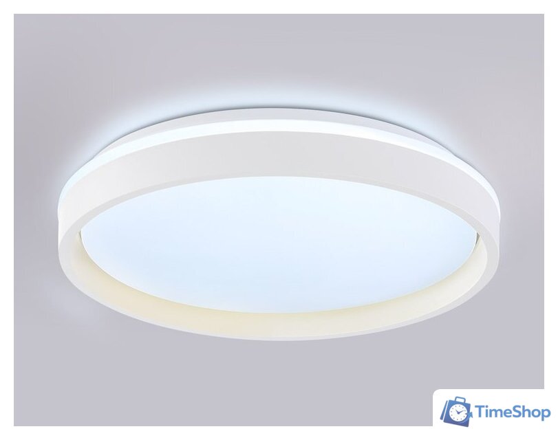 Припотолочная люстра Ambrella light Orbital FZ607 WH/GD (белый/золото) - Изображение №4 — Интернет-магазин Time-Shop