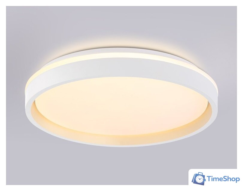 Припотолочная люстра Ambrella light Orbital FZ607 WH/GD (белый/золото) - Изображение №3 — Интернет-магазин Time-Shop