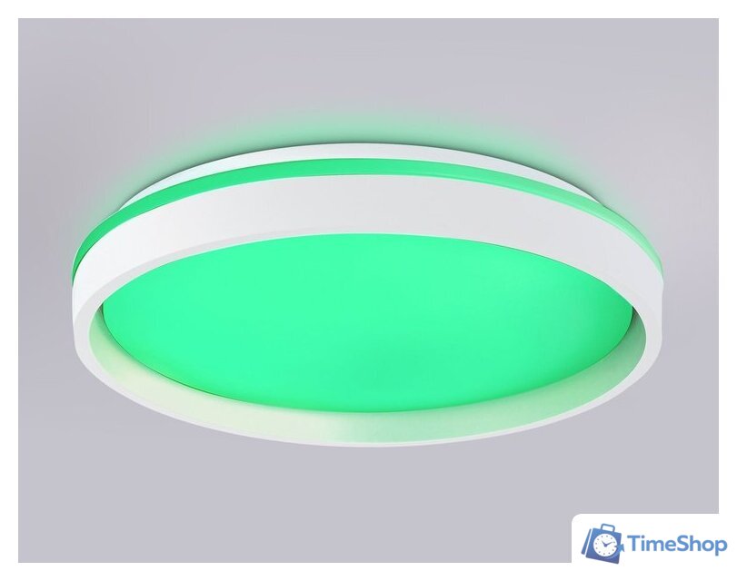 Припотолочная люстра Ambrella light Orbital FZ607 WH/GD (белый/золото) - Изображение №11 — Интернет-магазин Time-Shop