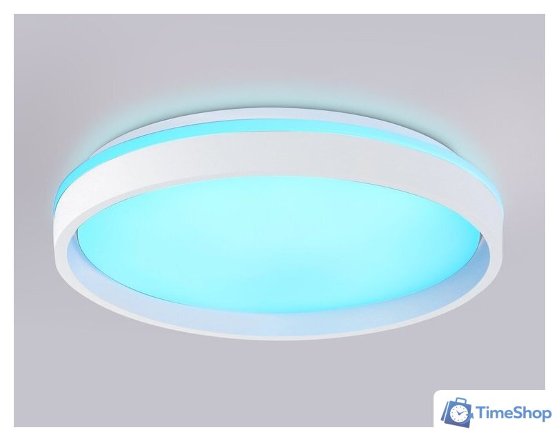 Припотолочная люстра Ambrella light Orbital FZ607 WH/GD (белый/золото) - Изображение №10 — Интернет-магазин Time-Shop