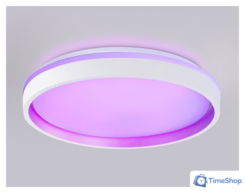 Припотолочная люстра Ambrella light Orbital FZ607 WH/GD (белый/золото) - Изображение №7 — Интернет-магазин Time-Shop