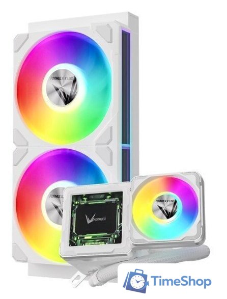 Система жидкостного охлаждения для процессора Formula Cryo Wing Digi 240 (белый) - Изображение №3 — Интернет-магазин Time-Shop