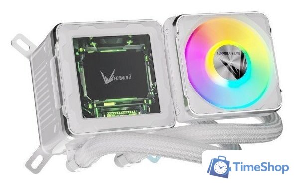 Система жидкостного охлаждения для процессора Formula Cryo Wing Digi 240 (белый) - Изображение №4 — Интернет-магазин Time-Shop