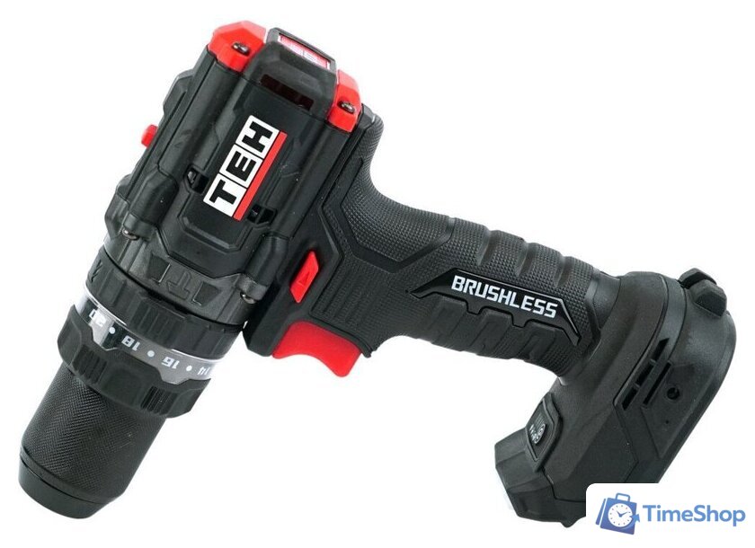 Ударная дрель-шуруповерт TEH TDBL1520-1B (с 1-им АКБ, кейс) - Изображение №3 — Интернет-магазин Time-Shop