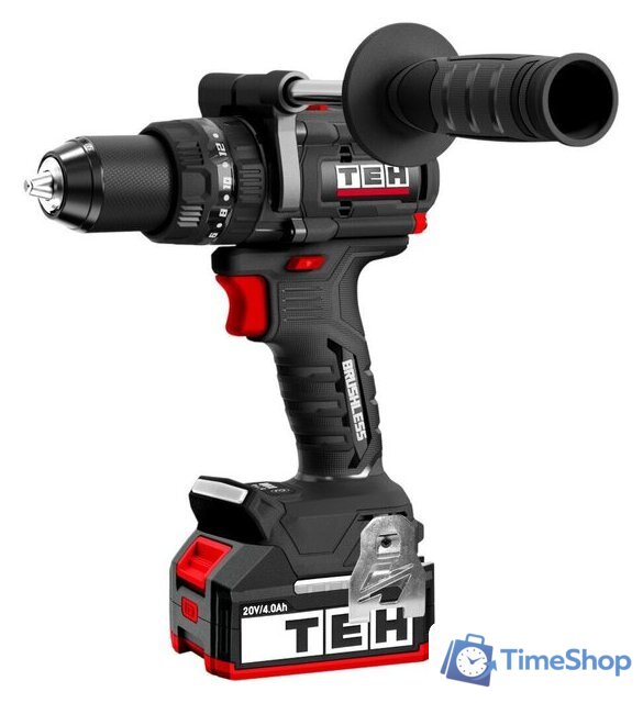 Ударная дрель-шуруповерт TEH TDBL1520-1B (с 1-им АКБ, кейс) - Изображение №1 — Интернет-магазин Time-Shop