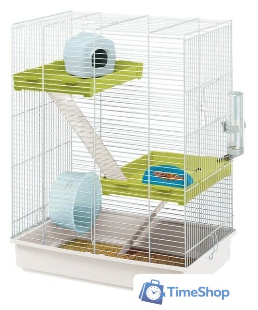 Клетка Ferplast Hamster Tris 57018411W1 - Изображение №1 — Интернет-магазин Time-Shop