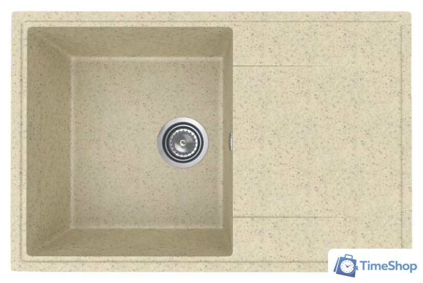 Кухонная мойка Practik PR-M 735-002 (слоновая кость) - Изображение №1 — Интернет-магазин Time-Shop