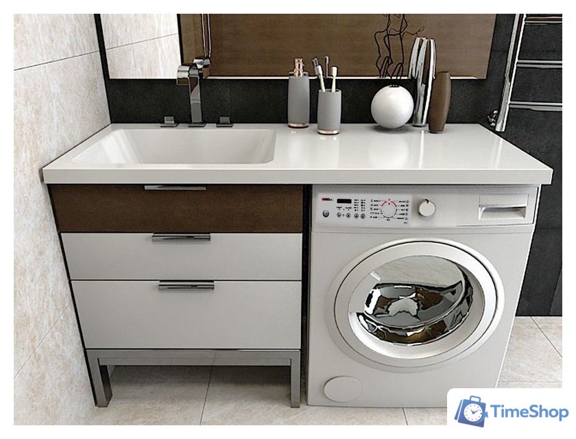 Умывальник Madera Kamilla 120х48 (левый) - Изображение №4 — Интернет-магазин Time-Shop