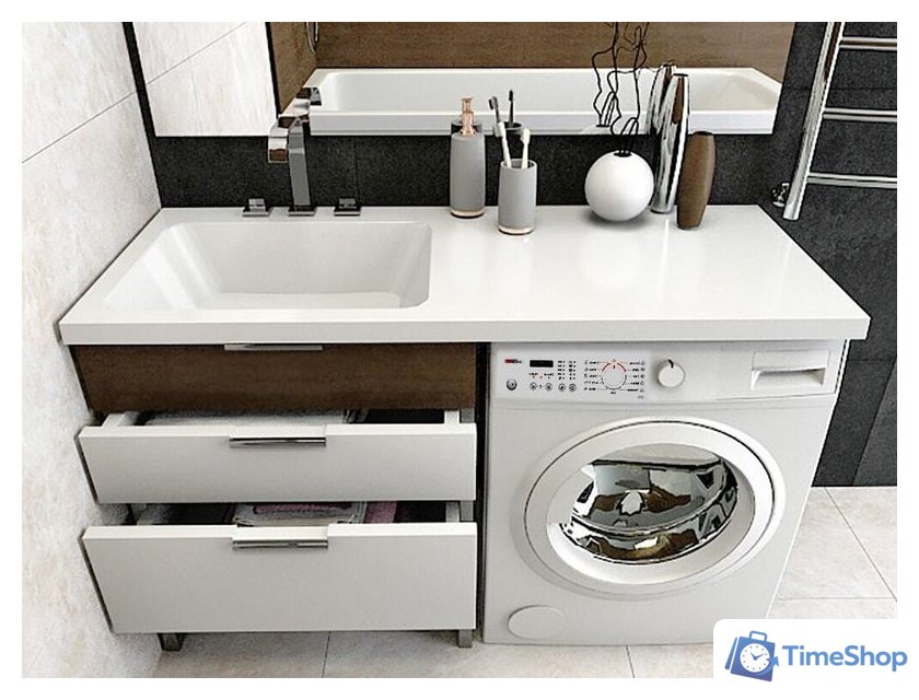 Умывальник Madera Kamilla 120х48 (левый) - Изображение №6 — Интернет-магазин Time-Shop